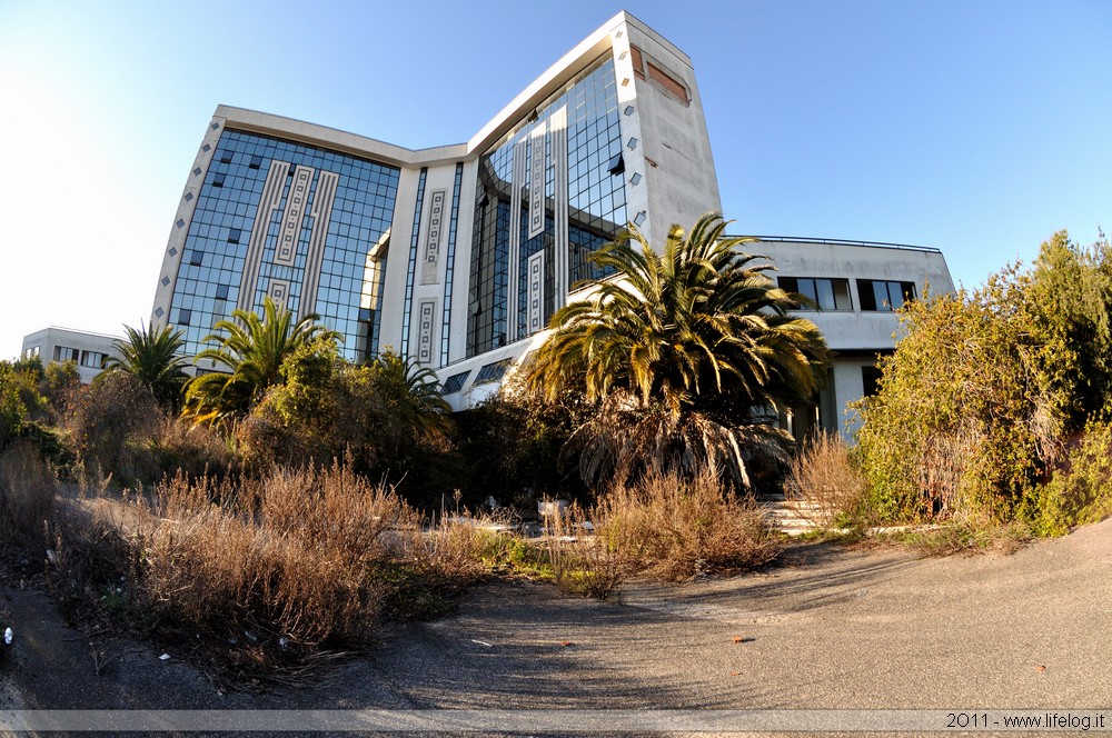 Abandoned offices building