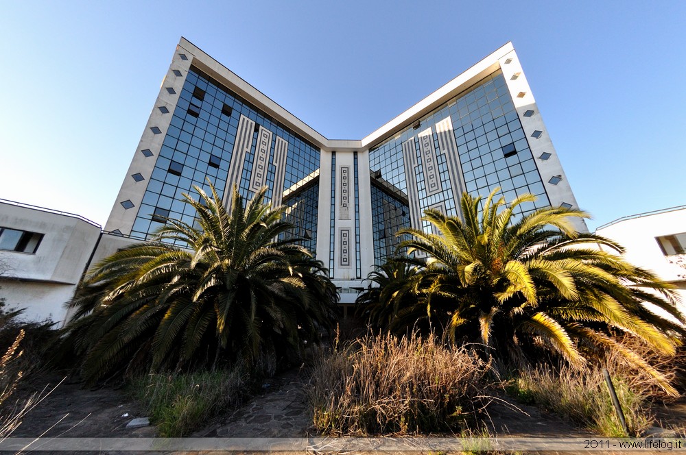 Abandoned offices building