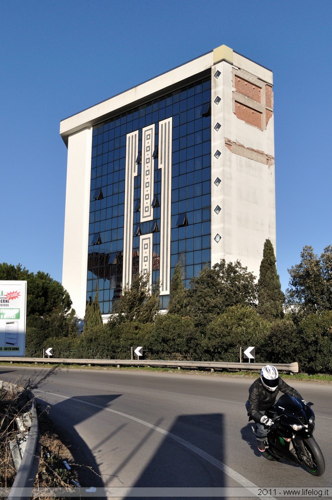 Abandoned offices building