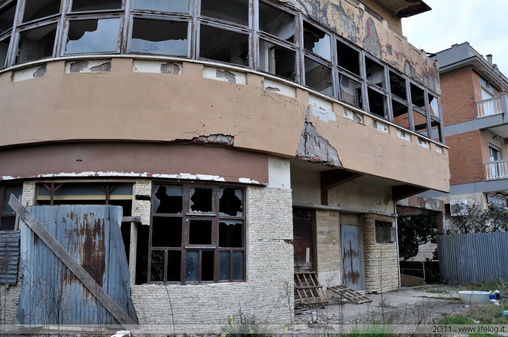 Abandoned hotel