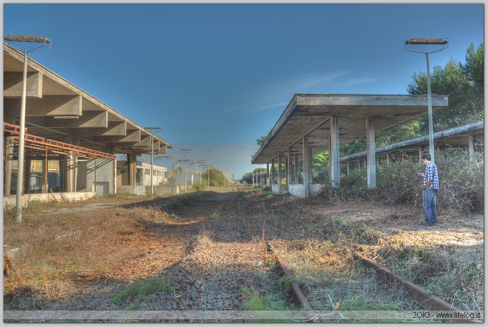 Stazione abbandonata di Porto sulla Roma-Fiumicino