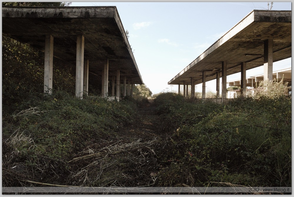 Stazione abbandonata di Porto sulla Roma-Fiumicino