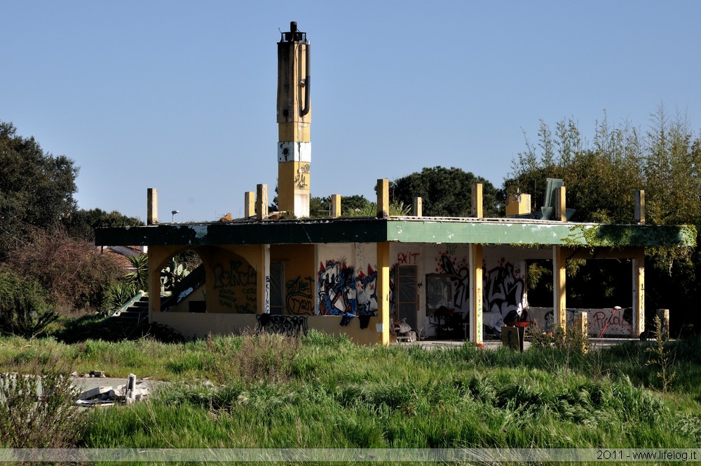 Abandoned waterpark