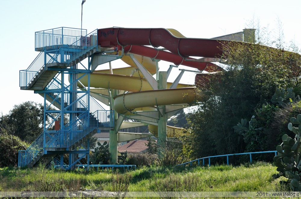 Abandoned waterpark
