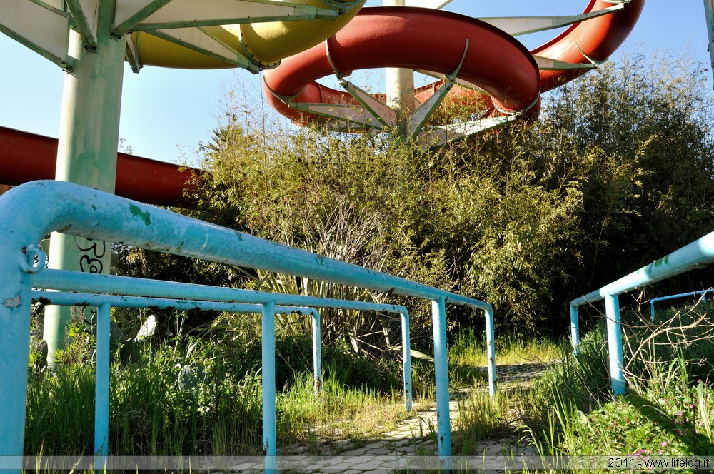 Abandoned waterpark