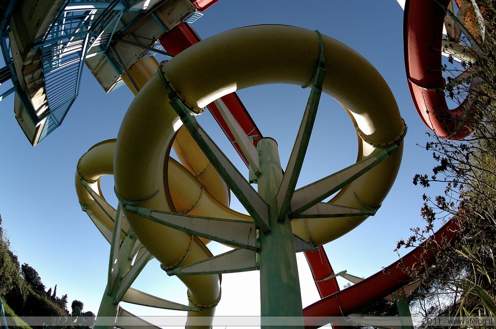 Abandoned waterpark