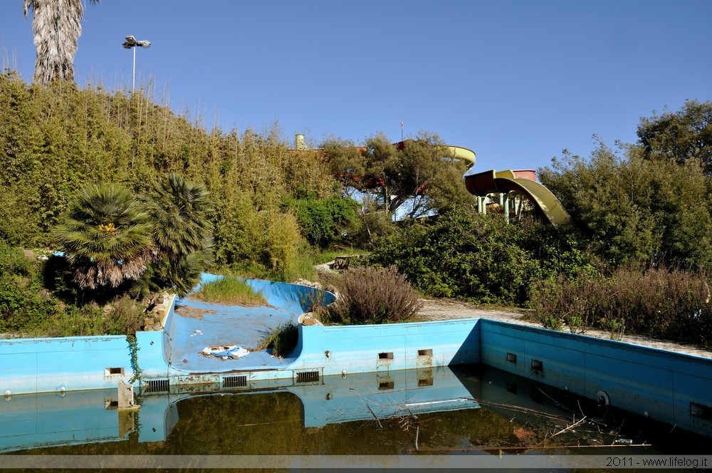 Abandoned waterpark