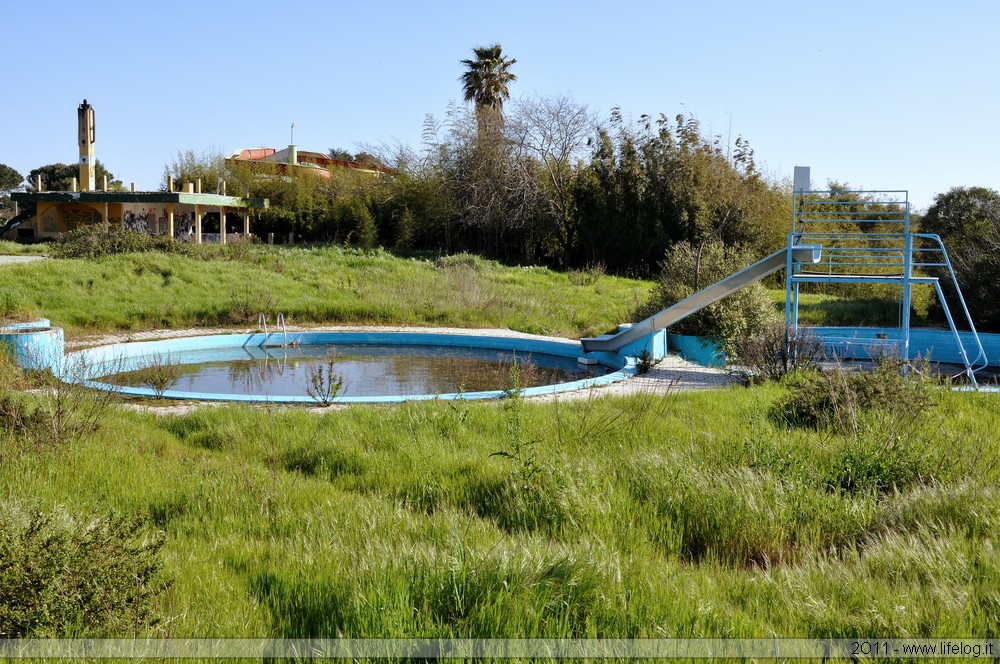 Abandoned waterpark