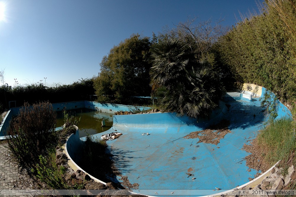 Abandoned waterpark