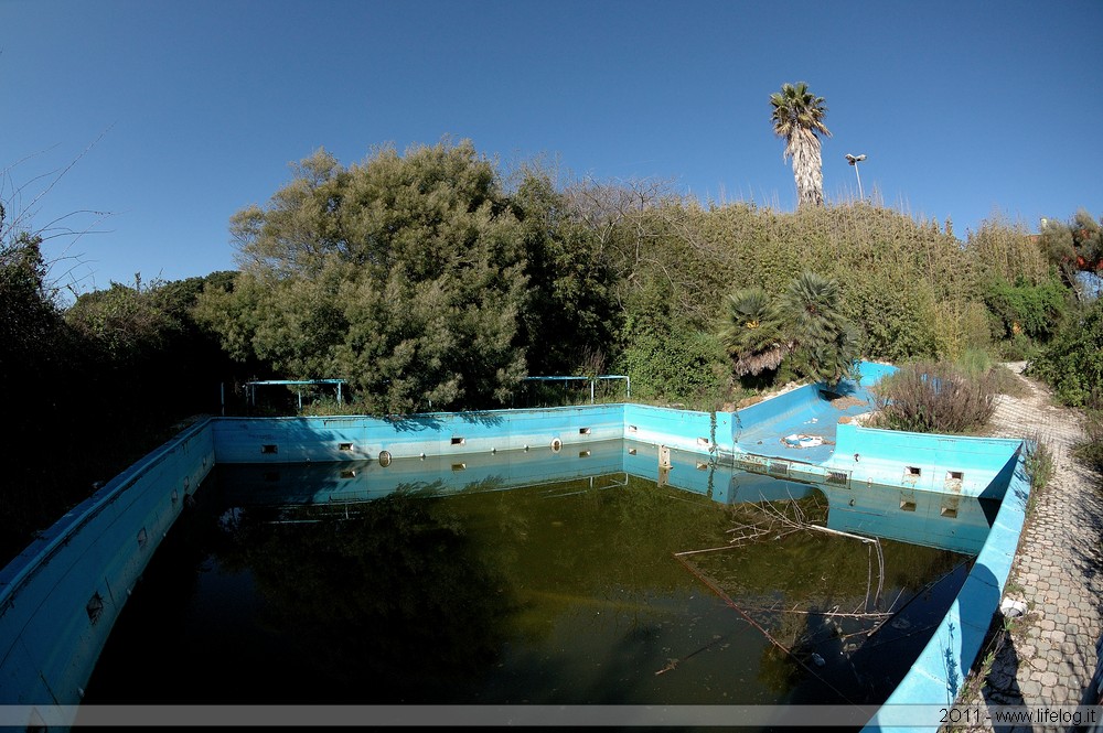 Abandoned waterpark