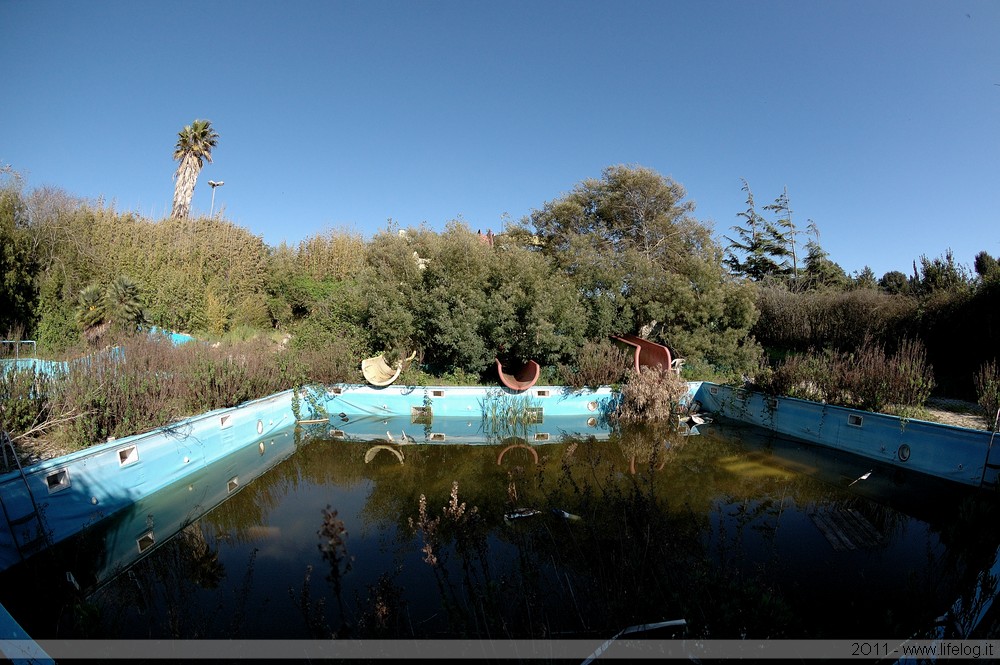 Abandoned waterpark