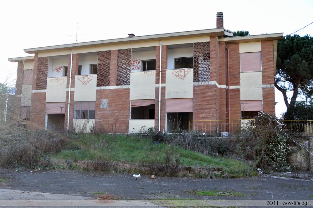 Abandoned industrial plant