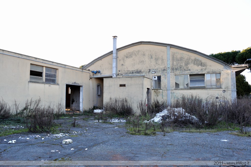 Abandoned industrial plant