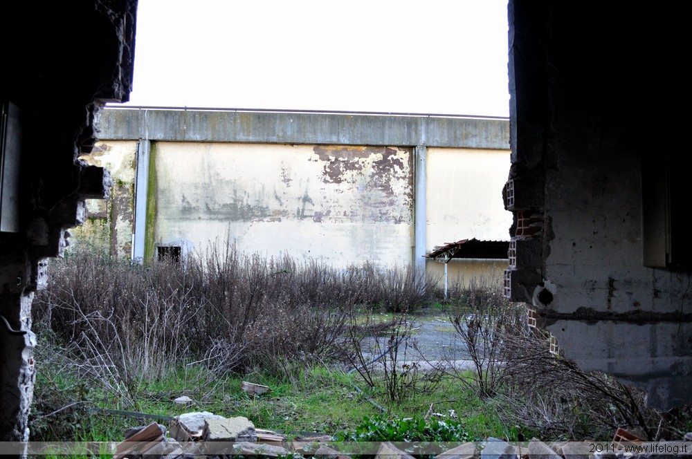 Abandoned industrial plant