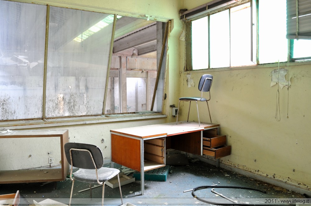 Abandoned industrial plant