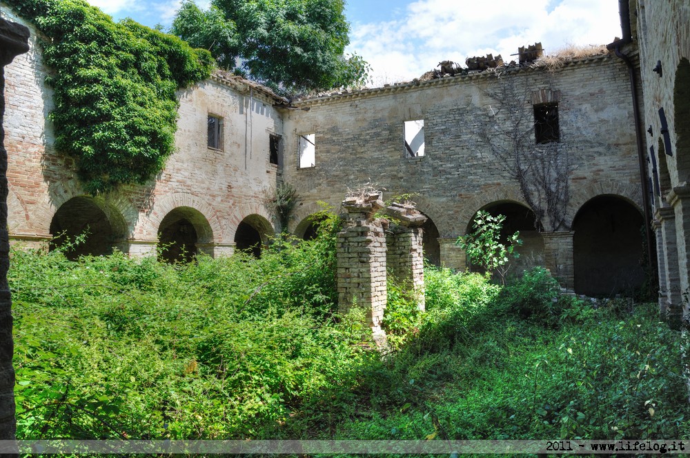 Abandoned friary