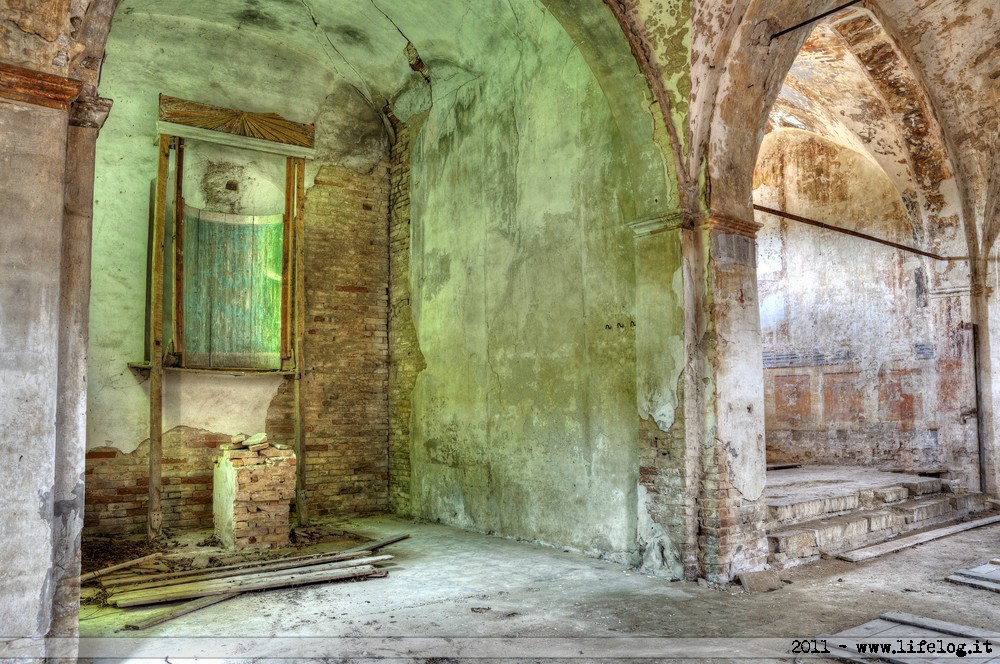 Abandoned friary