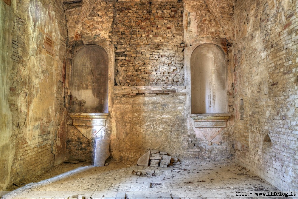 Abandoned friary