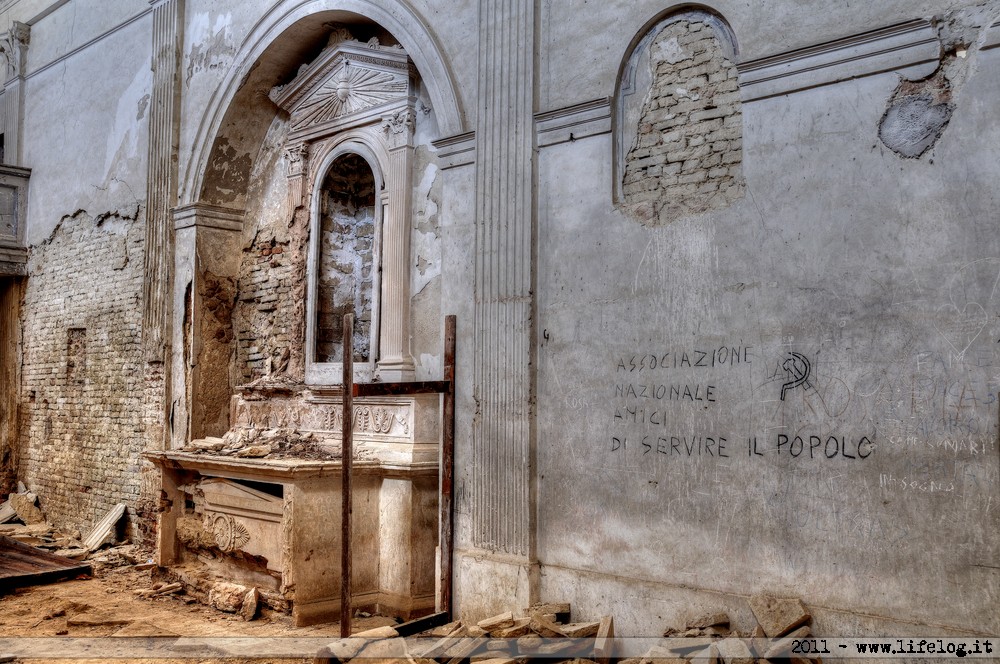 Abandoned friary