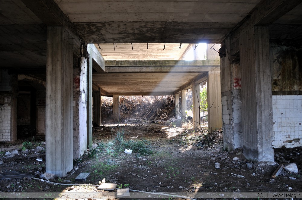 Abandoned pharmaceutical plant