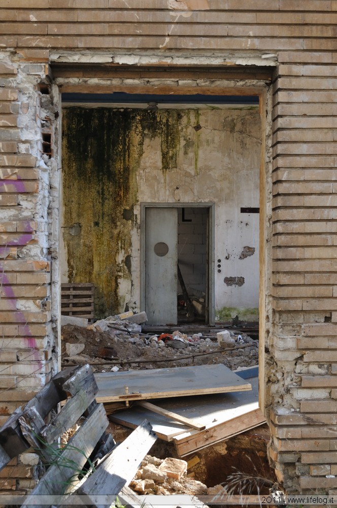 Abandoned pharmaceutical plant