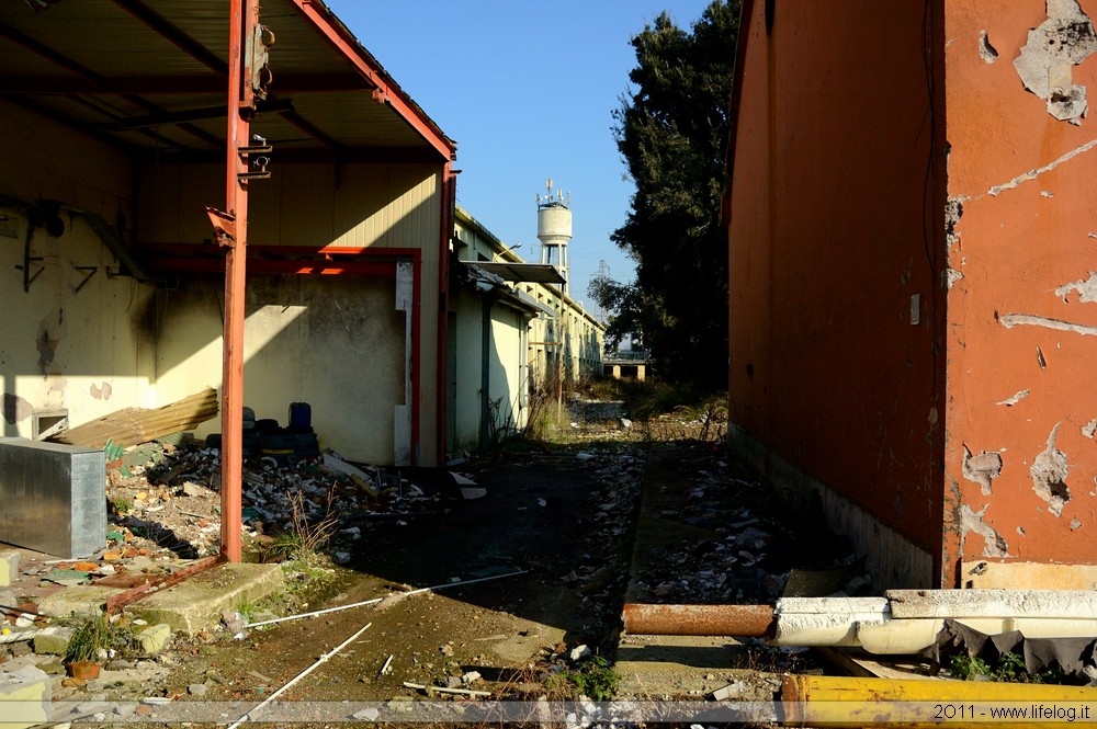Abandoned pharmaceutical plant