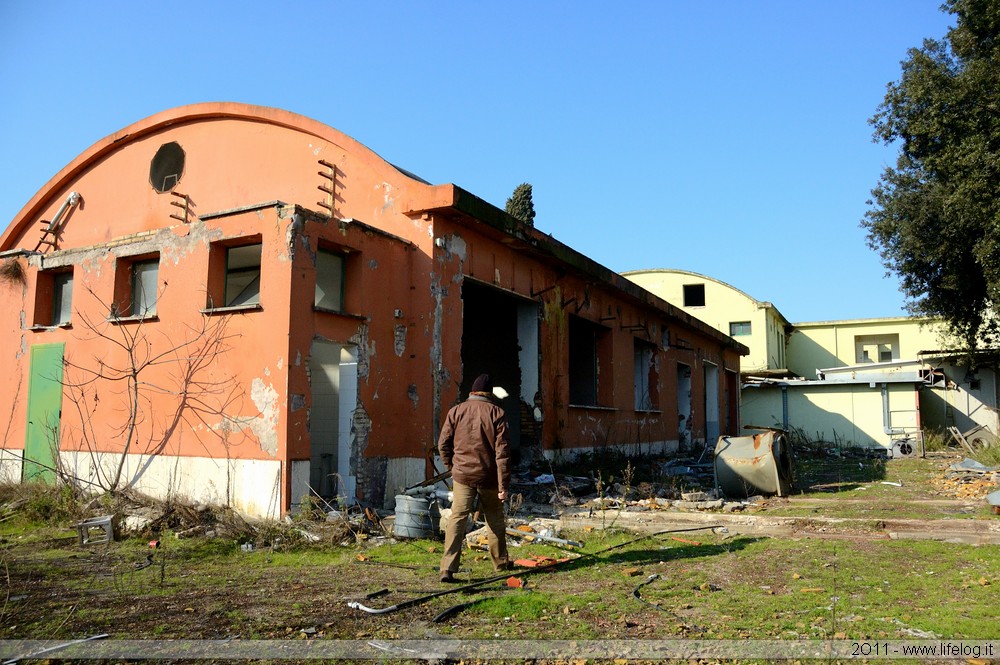 Abandoned pharmaceutical plant