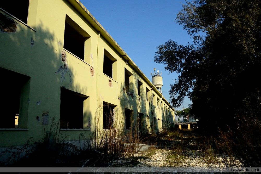 Abandoned pharmaceutical plant