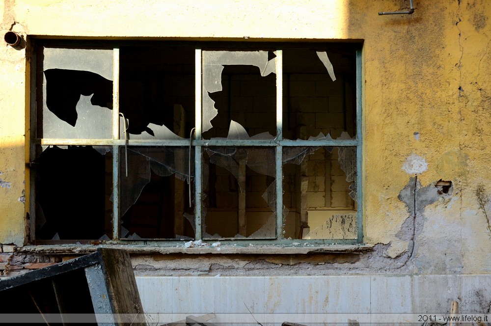 Abandoned pharmaceutical plant