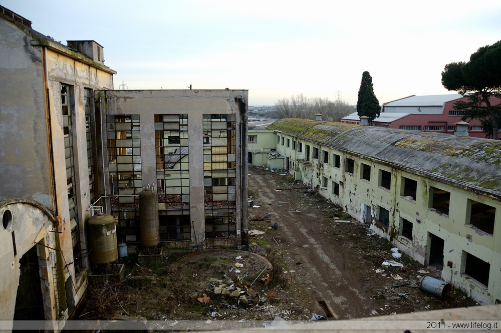 Abandoned pharmaceutical plant