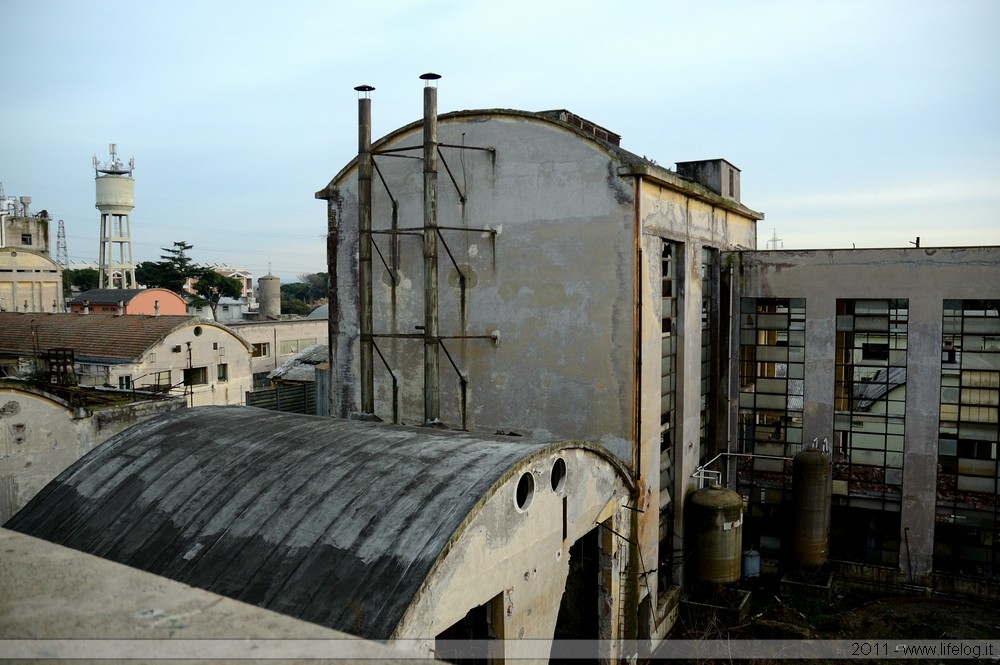 Abandoned pharmaceutical plant