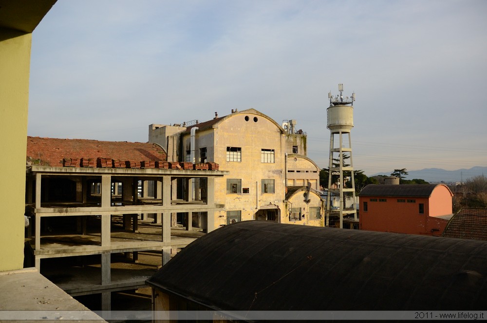 Abandoned pharmaceutical plant