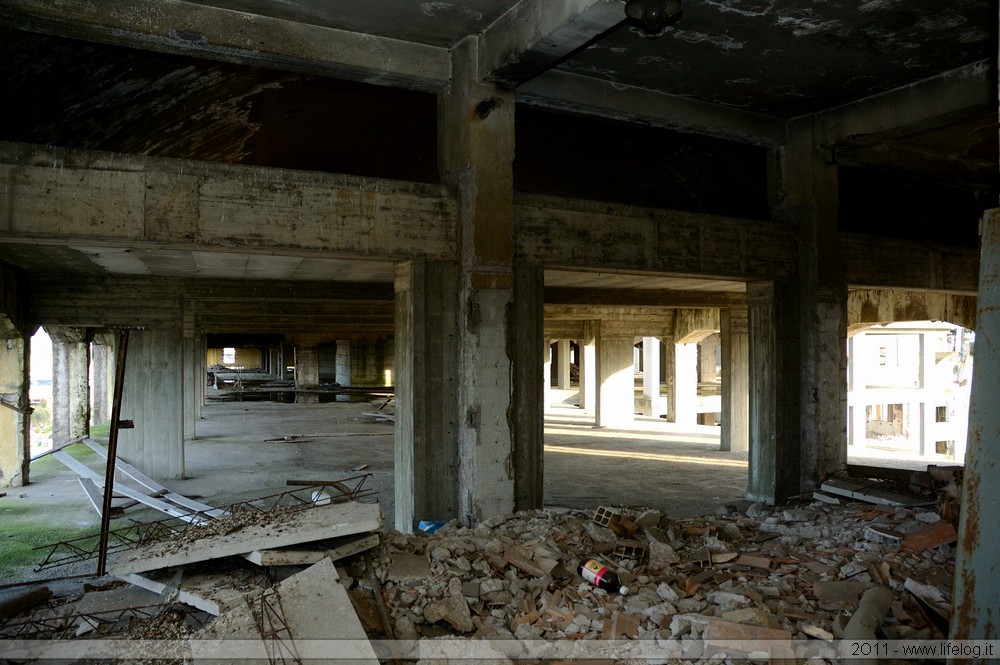 Abandoned pharmaceutical plant