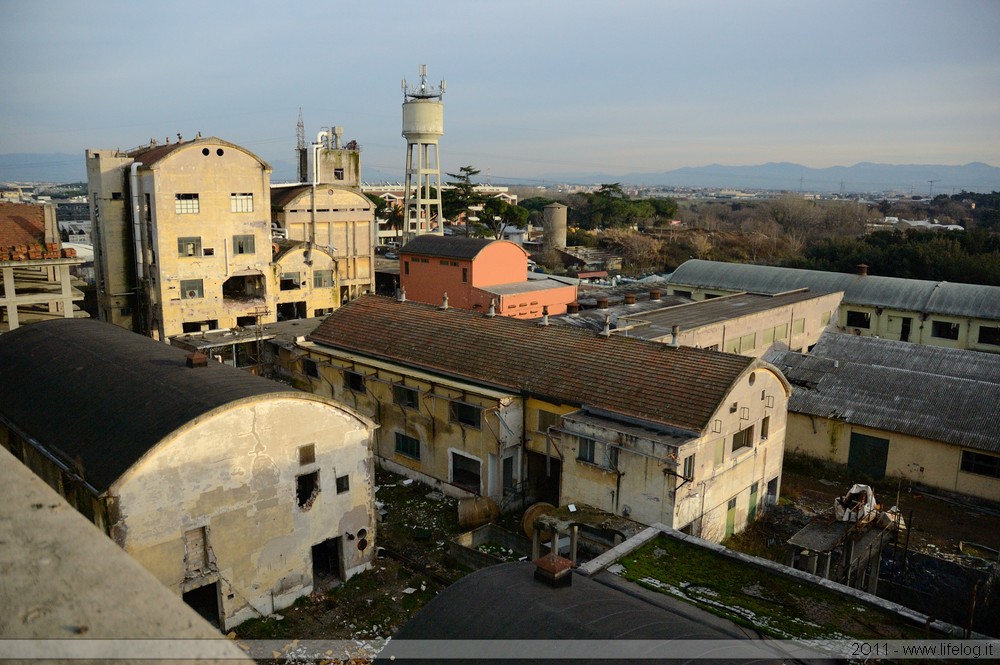 Abandoned pharmaceutical plant