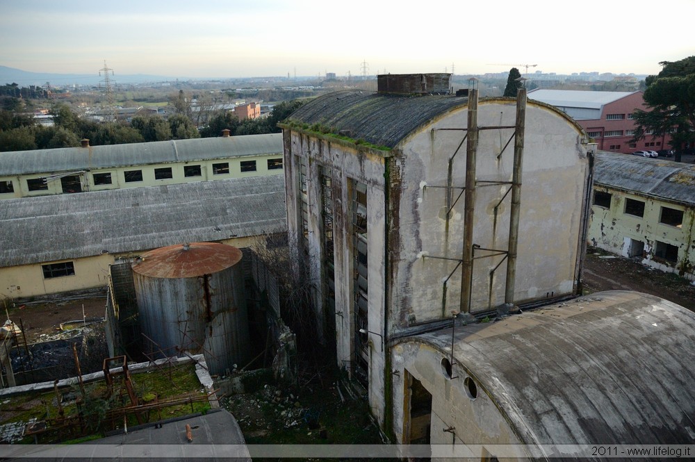 Abandoned pharmaceutical plant