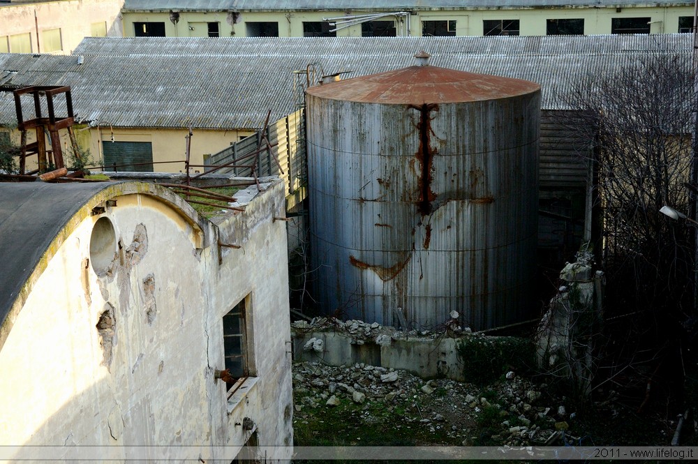 Abandoned pharmaceutical plant