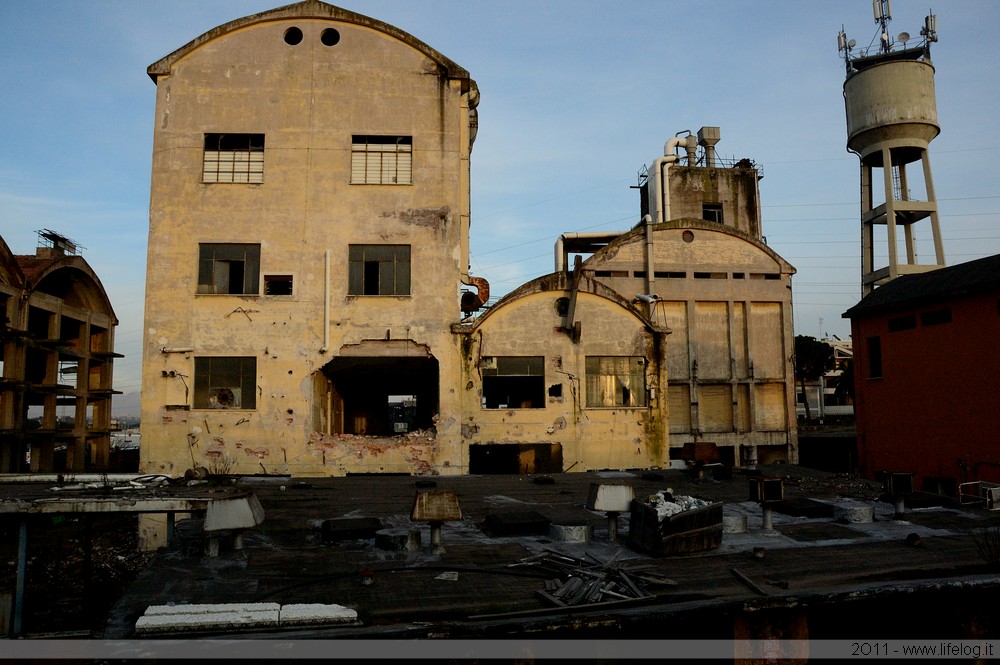 Abandoned pharmaceutical plant