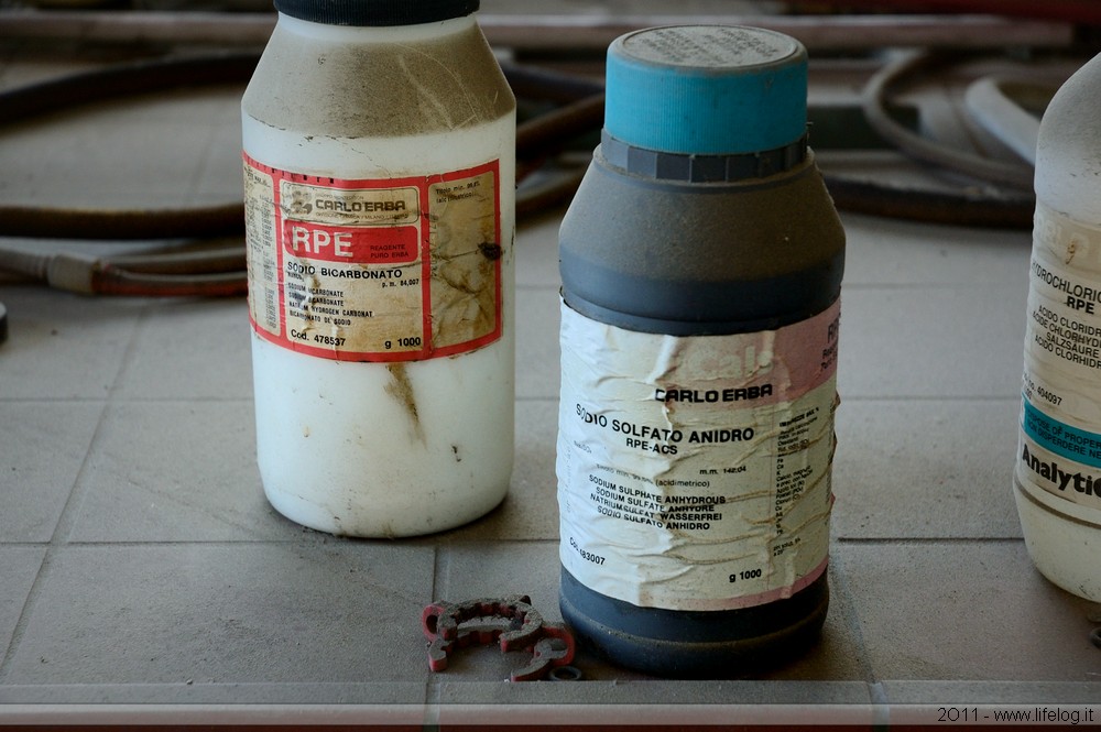 Abandoned pharmaceutical plant