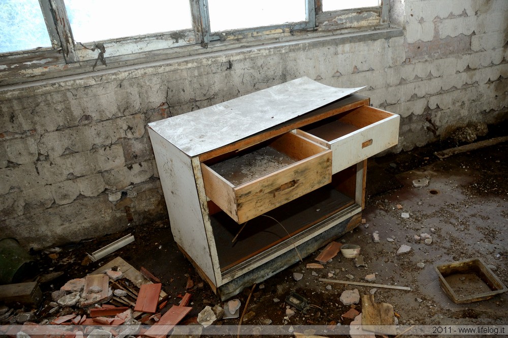 Abandoned pharmaceutical plant