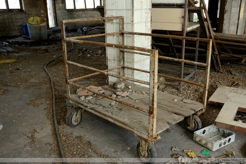 Abandoned pharmaceutical plant