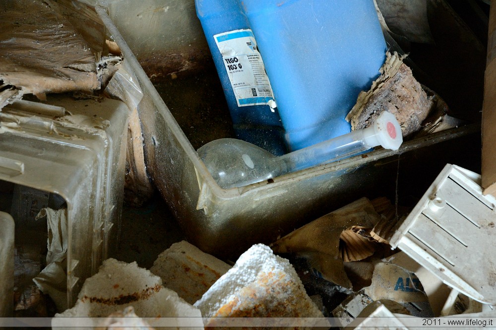 Abandoned pharmaceutical plant