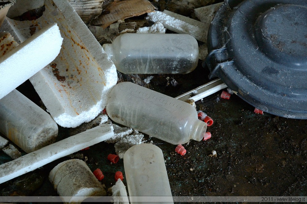 Abandoned pharmaceutical plant