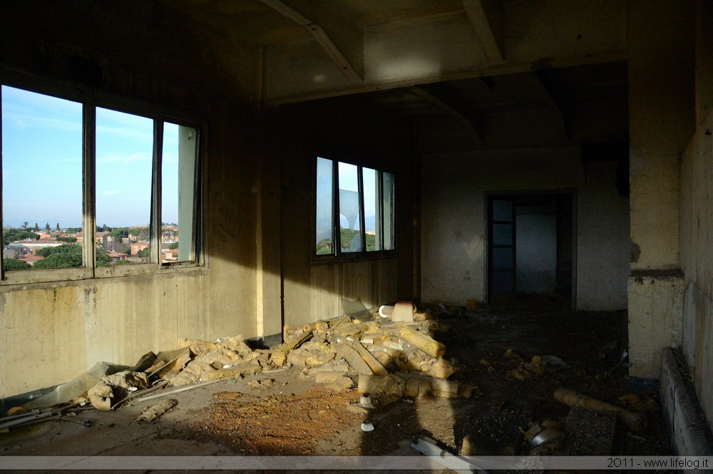 Abandoned pharmaceutical plant