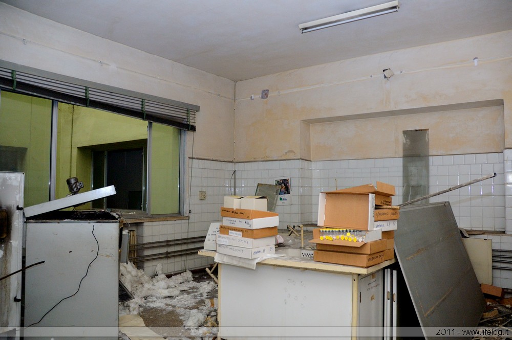 Abandoned pharmaceutical plant