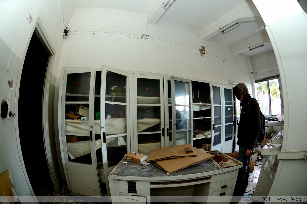 Abandoned pharmaceutical plant