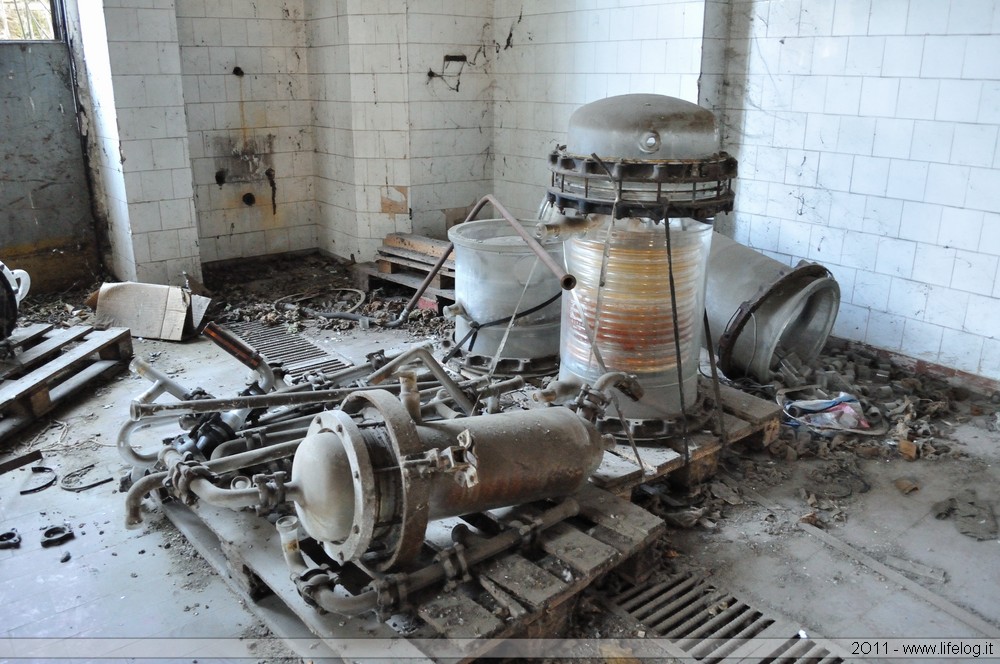 Abandoned pharmaceutical plant