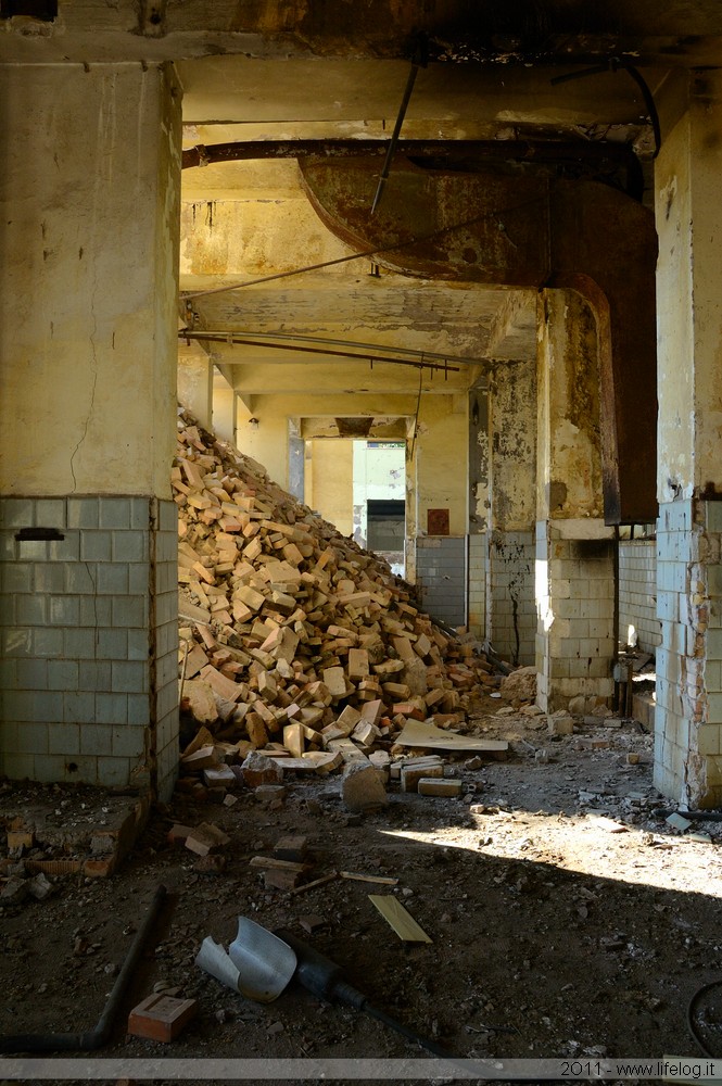 Abandoned pharmaceutical plant