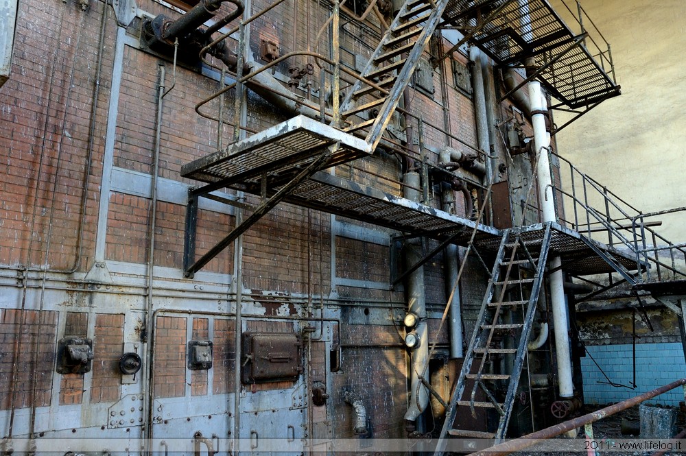 Abandoned pharmaceutical plant