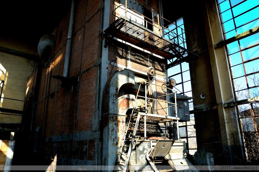 Abandoned pharmaceutical plant