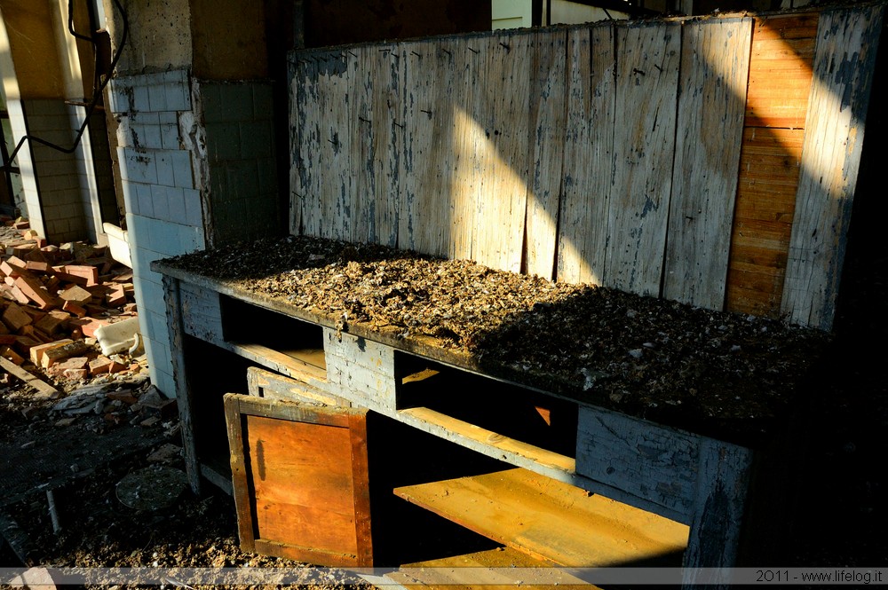 Abandoned pharmaceutical plant